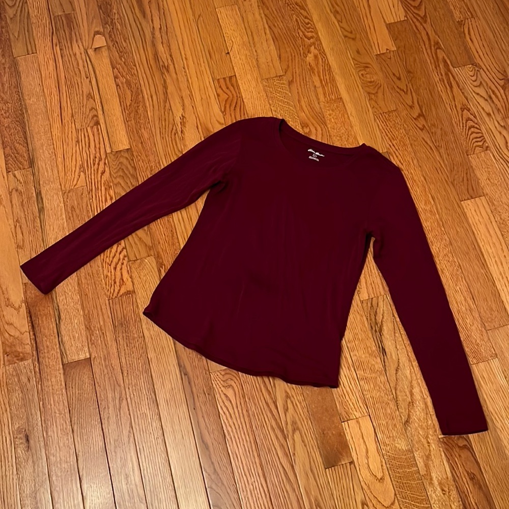 Eddie Bauer long sleeve shirt.